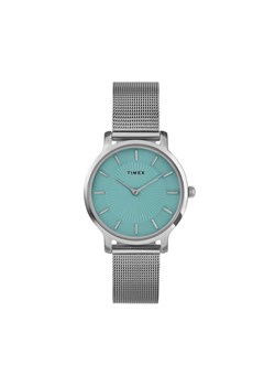 Timex Zegarek Transcend TW2Y10100 Srebrny ze sklepu MODIVO w kategorii Zegarki - zdjęcie 183947046