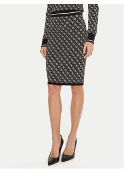 Guess Spódnica ołówkowa Lise W4BD53 Z37K0 Czarny Slim Fit ze sklepu MODIVO w kategorii Spódnice - zdjęcie 183947069