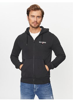 Napapijri Bluza NP0A4HI9 Czarny Regular Fit ze sklepu MODIVO w kategorii Bluzy męskie - zdjęcie 183947125