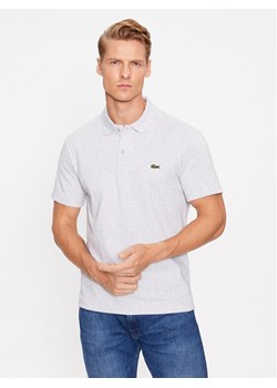 Lacoste Polo DH0783 Szary Regular Fit ze sklepu MODIVO w kategorii T-shirty męskie - zdjęcie 183947139