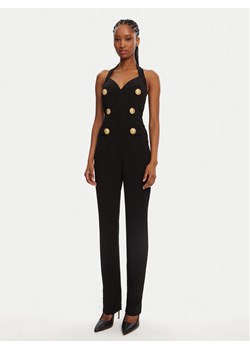 Balmain Kombinezon DF1PW145VB00 Czarny Regular Fit - id: 0000305313805 - marki BALMAIN - 183947186 Balmain Kombinezon DF1PW145VB00 Czarny Regular Fit ze sklepu MODIVO w kategorii Kombinezony damskie - zdjęcie 183947186