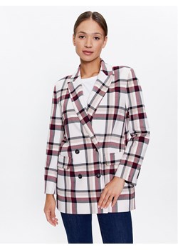 Tommy Hilfiger Marynarka WW0WW40052 Kolorowy Regular Fit ze sklepu MODIVO w kategorii Marynarki damskie - zdjęcie 183947219