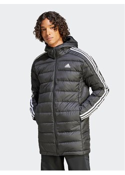 adidas Kurtka puchowa Essentials 3-Stripes HZ8522 Czarny Regular Fit ze sklepu MODIVO w kategorii Kurtki męskie - zdjęcie 183947239