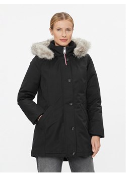 Tommy Hilfiger Parka WW0WW39864 Czarny Regular Fit ze sklepu MODIVO w kategorii Kurtki damskie - zdjęcie 183947299