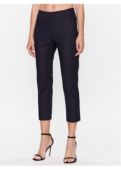Peserico Spodnie materiałowe PH4863J0 Granatowy Regular Fit ze sklepu MODIVO w kategorii Spodnie damskie - zdjęcie 183947307