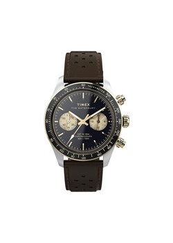 Timex Zegarek Waterbury Heritage TW2Y24100 Czarny ze sklepu MODIVO w kategorii Zegarki - zdjęcie 183947418