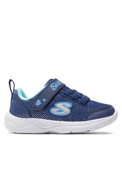 Skechers Sneakersy Easy Peasy 302885N/BLTQ Granatowy ze sklepu MODIVO w kategorii Buty sportowe dziecięce - zdjęcie 183947426