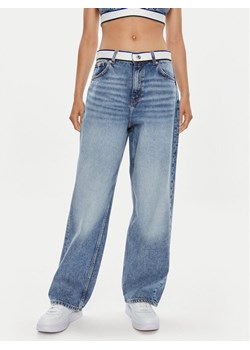 Hugo Jeansy Leni_2_B 50514723 Niebieski Loose Fit ze sklepu MODIVO w kategorii Jeansy damskie - zdjęcie 183947429