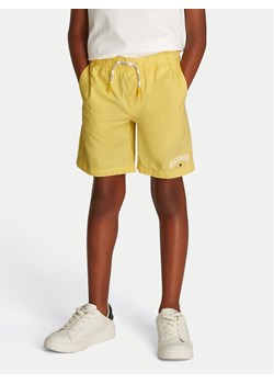 Tommy Hilfiger Szorty sportowe KB0KB09642 Żółty Regular Fit ze sklepu MODIVO w kategorii Spodenki chłopięce - zdjęcie 183947447