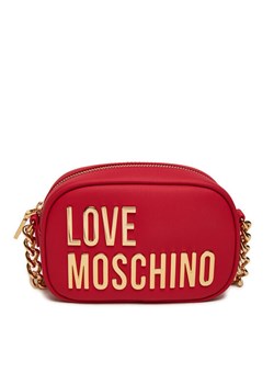LOVE MOSCHINO Torebka JC4026PP1LKD0500 Czerwony ze sklepu MODIVO w kategorii Listonoszki - zdjęcie 183947456