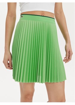 Lacoste Spódnica plisowana JF2701 Zielony Regular Fit ze sklepu MODIVO w kategorii Spódnice - zdjęcie 183947498