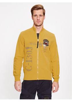 Aeronautica Militare Bluza 232FE1802F511 Żółty Regular Fit ze sklepu MODIVO w kategorii Bluzy męskie - zdjęcie 183947615