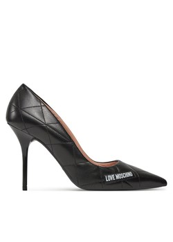 LOVE MOSCHINO Szpilki JA10369G1IIE0000 Czarny ze sklepu MODIVO w kategorii Czółenka - zdjęcie 183947666
