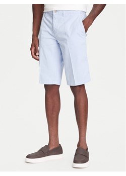 Robe di Kappa Szorty materiałowe Oris 600BTI0 Błękitny Slim Fit ze sklepu MODIVO w kategorii Spodenki męskie - zdjęcie 183947746