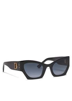 Dsquared2 Okulary przeciwsłoneczne D2 0132/S 807559O Czarny ze sklepu MODIVO w kategorii Okulary przeciwsłoneczne damskie - zdjęcie 183947748