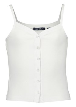 Blue Seven Top 500076 X Biały Slim Fit ze sklepu MODIVO w kategorii Bluzki dziewczęce - zdjęcie 183947866