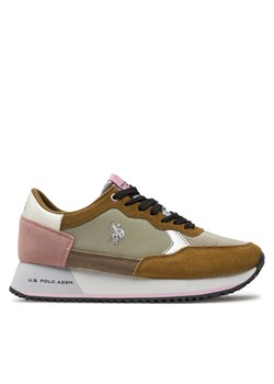 U.S. Polo Assn. Sneakersy Sacha002 SACHA002W/4ST1 Brązowy ze sklepu MODIVO w kategorii Buty sportowe damskie - zdjęcie 183947868