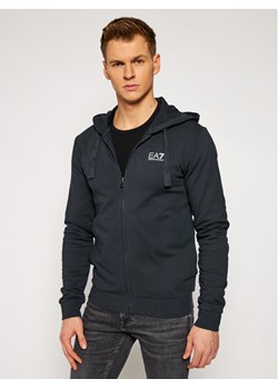 EA7 Emporio Armani Bluza 8NPM03 PJ05Z 0578 Granatowy Regular Fit ze sklepu MODIVO w kategorii Bluzy męskie - zdjęcie 183947927