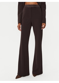Imperial Spodnie materiałowe P5E7IAW Brązowy Flare Fit ze sklepu MODIVO w kategorii Spodnie damskie - zdjęcie 183947929