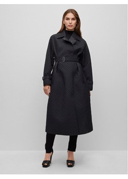 Boss Trencz Pelkate 50494220 Czarny Regular Fit ze sklepu MODIVO w kategorii Płaszcze damskie - zdjęcie 183947937