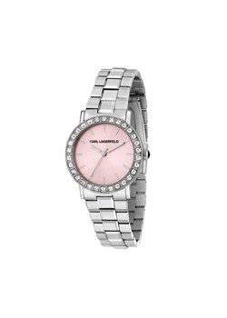 KARL LAGERFELD Zegarek R0553100512 Srebrny ze sklepu MODIVO w kategorii Zegarki - zdjęcie 183947945