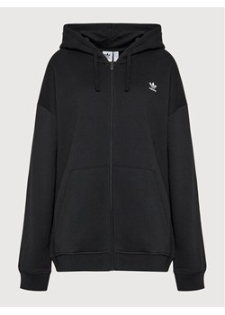 adidas Bluza Essentials IY9621 Czarny Loose Fit ze sklepu MODIVO w kategorii Bluzy damskie - zdjęcie 183947947