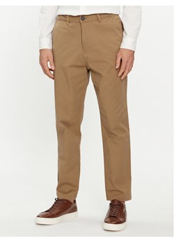 Selected Homme Spodnie materiałowe X-Miles 16085174 Brązowy Slim Tapered Fit ze sklepu MODIVO w kategorii Spodnie męskie - zdjęcie 183947987