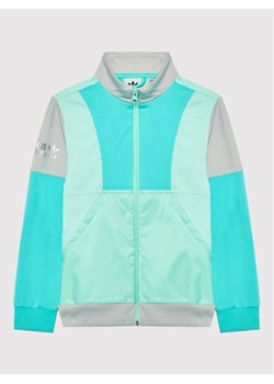 adidas Bluza Adventure HE2064 Niebieski Regular Fit ze sklepu MODIVO w kategorii Bluzy chłopięce - zdjęcie 183947996