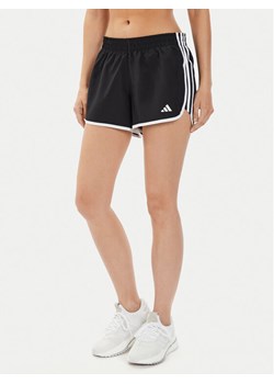 adidas Szorty sportowe Marathon 20 IC5184 Czarny Regular Fit ze sklepu MODIVO w kategorii Szorty - zdjęcie 183948026