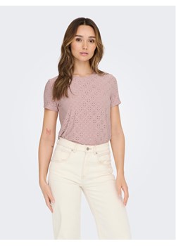 JDY T-Shirt 15158450 Fioletowy Regular Fit ze sklepu MODIVO w kategorii Bluzki damskie - zdjęcie 183948058