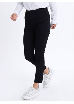 Kaffe Spodnie materiałowe Lea 10505191 Czarny Regular Fit ze sklepu MODIVO w kategorii Spodnie damskie - zdjęcie 183948117