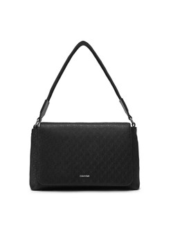 Calvin Klein Torebka Ck Must Satchel_Mono K60K613181 Czarny ze sklepu MODIVO w kategorii Torebki damskie - zdjęcie 183948149