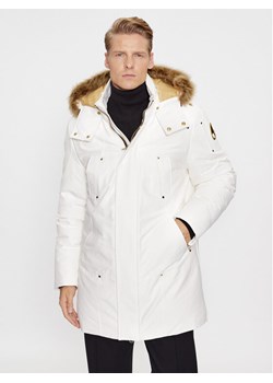 Moose Knuckles Kurtka puchowa Stag Lake Parka Écru Regular Fit ze sklepu MODIVO w kategorii Kurtki męskie - zdjęcie 183948166