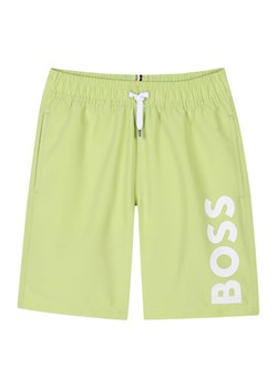 BOSS Szorty kąpielowe J51973 D Zielony Regular Fit ze sklepu MODIVO w kategorii Kąpielówki chłopięce - zdjęcie 183948178