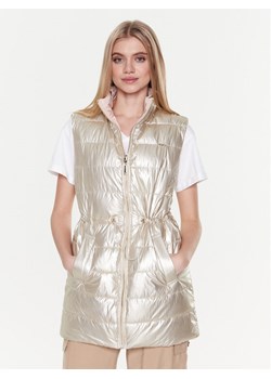 Liu Jo Sport Bezrękawnik T4620 C3213 Złoty Regular Fit ze sklepu MODIVO w kategorii Kamizelki damskie - zdjęcie 183948208