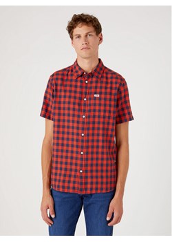 Wrangler Koszula W5K02L114 112337484 Czerwony Regular Fit ze sklepu MODIVO w kategorii Koszule męskie - zdjęcie 183948227