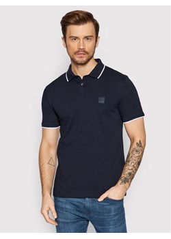 Boss Polo Passertip 50472665 Granatowy Slim Fit ze sklepu MODIVO w kategorii T-shirty męskie - zdjęcie 183948248