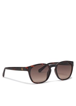 Guess Okulary przeciwsłoneczne GU00083 Brązowy ze sklepu MODIVO w kategorii Okulary przeciwsłoneczne męskie - zdjęcie 183948259