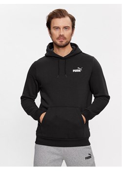 Puma Bluza Ess+ 2 Col Small Logo 674471 Czarny Regular Fit ze sklepu MODIVO w kategorii Bluzy męskie - zdjęcie 183948268