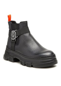 Pollini Sztyblety SA21066H1FTD0000 Czarny ze sklepu MODIVO w kategorii Botki - zdjęcie 183948329