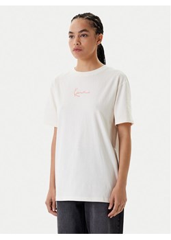 Karl Kani T-Shirt Signature Cherry Print PD00005460 Biały Oversize ze sklepu MODIVO w kategorii Bluzki damskie - zdjęcie 183948385