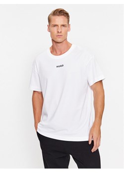 Hugo T-Shirt 50493057 Biały Relaxed Fit ze sklepu MODIVO w kategorii T-shirty męskie - zdjęcie 183948456
