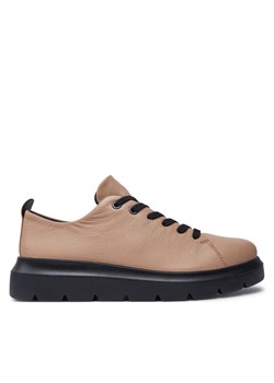 ECCO Sneakersy Nouvelle 21620301084 Beżowy ze sklepu MODIVO w kategorii Buty sportowe damskie - zdjęcie 183948519