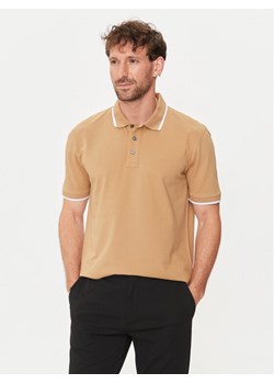 Boss Polo Parlay 190 50494697 Beżowy Regular Fit ze sklepu MODIVO w kategorii T-shirty męskie - zdjęcie 183948545