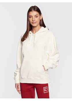 Puma Bluza VOGUE 536691 Écru Oversize ze sklepu MODIVO w kategorii Bluzy damskie - zdjęcie 183948569