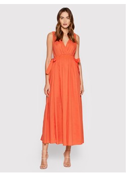 Marella Sukienka letnia Baita 32214622 Pomarańczowy Relaxed Fit ze sklepu MODIVO w kategorii Sukienki - zdjęcie 183948606