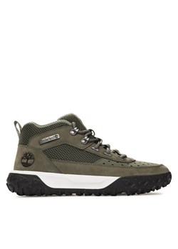 Timberland Sneakersy Gs Motion 6 Lthr Super Ox TB0A5VCVA581 Zielony ze sklepu MODIVO w kategorii Buty zimowe męskie - zdjęcie 183948627