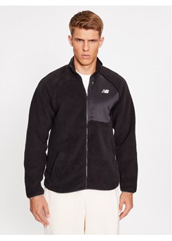 New Balance Bluza Q Speed Sherpa Jacket MJ33285 Czarny Regular Fit ze sklepu MODIVO w kategorii Bluzy męskie - zdjęcie 183948677
