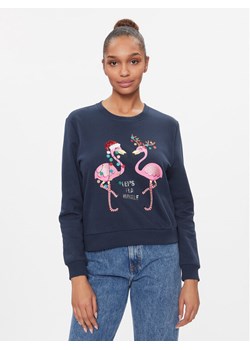 ONLY Bluza 15306570 Granatowy Regular Fit ze sklepu MODIVO w kategorii Bluzy damskie - zdjęcie 183948686