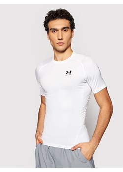 Under Armour Koszulka techniczna Ua HeatGear® Armour 1361518 Biały Compression Fit ze sklepu MODIVO w kategorii T-shirty męskie - zdjęcie 183948776